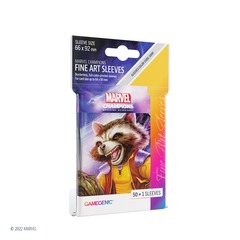Marvel: Champions Fine Art Sleeves – Rocket Raccoon 50 Pack